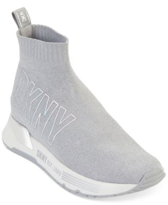 DKNY - Women's Nona Pull-On Logo Sock Sneakers