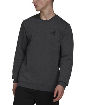 adidas - Men's Big & Tall Feel Cozy Essentials Classic-Fit Embroidered Logo Fleece Sweatshirt