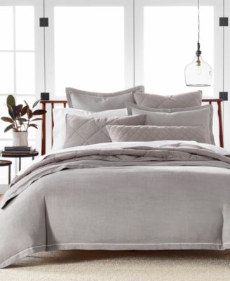 Hotel Collection - Linen Blend Duvet, Created for Macy's