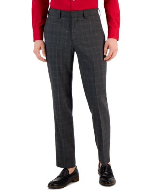 HUGO - Men's Modern-Fit Wool Suit Pants