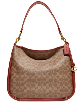 COACH - Coated Canvas Signature Cary Shoulder Bag