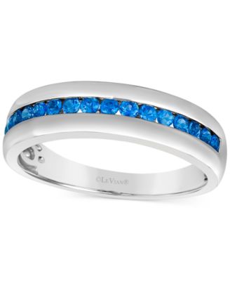 Le Vian - Men's Cornflower Sapphire Band (5/8 ct. t.w.) in 14k Gold