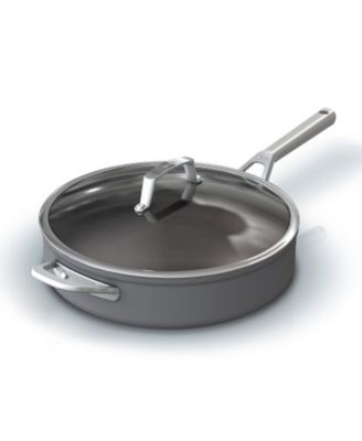 Ninja - ™ Foodi™ NeverStick&reg; Premium Hard-Anodized 5-Quart Saut&eacute; Pan with Glass Lid