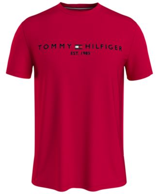Tommy Hilfiger - Men's Logo-Print Slim-Fit T-Shirt