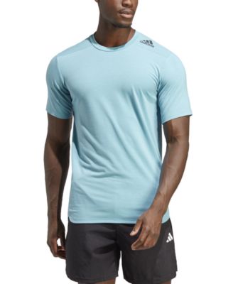 adidas - Men's D4S Slim-Fit Short-Sleeve Crewneck Training T-Shirt