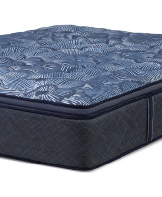 Serta - Perfect Sleeper Cobalt Calm 15" Plush Pillow Top Mattress-King