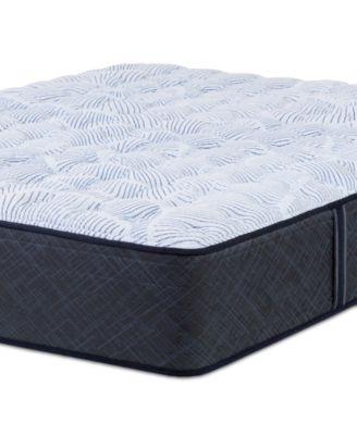 Serta - Perfect Sleeper Blue Lagoon Night 13.5" Medium Mattress Set-California King