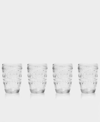 Euro Ceramica - Fez Highball Glasses, Set of 4
