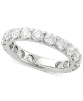 Macy's Brand - Diamond Eternity Band (3 ct. t.w) in 14k White Gold
