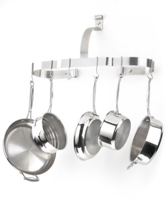 Cuisinart - Chef's Classic Stainless Pot Rack, Oval Wall