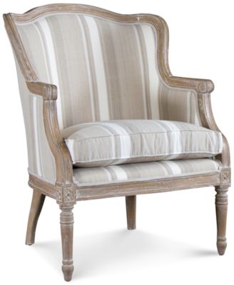 Furniture - Karine French Accent Chair, Direct Ship