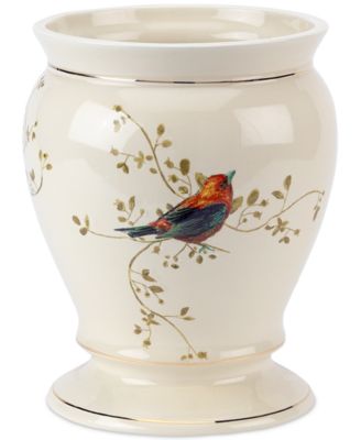 Avanti - Gilded Birds Trash Can