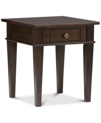 Simpli Home - End Table, Direct Ship
