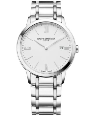 Baume & Mercier - Men's Swiss Classima Stainless Steel Bracelet Watch 40mm M0A10354