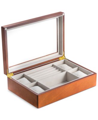 Bey-Berk - Wood Valet Box