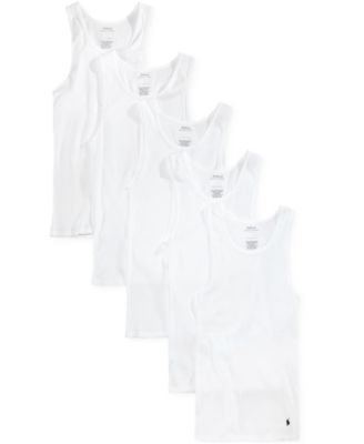 Polo Ralph Lauren - Men's 5-Pk. Cotton Tank Top