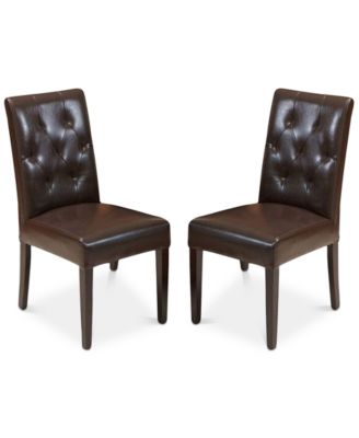 Noble House - Maldan Dining Chairs (Set of 2), Quick Ship