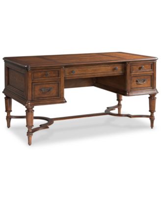 Furniture - Clinton Hill Cherry Home Office Writing Desk, Only at Macy's