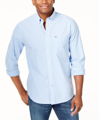 Tommy Hilfiger - Men's Big & Tall Twain Gingham Check Shirt