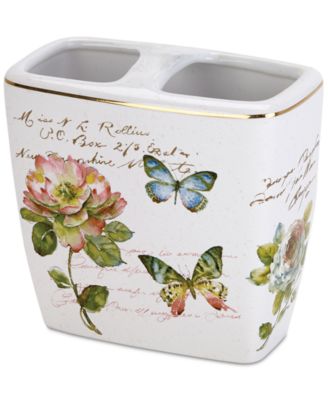 Avanti - Butterfly Garden Toothbrush Holder