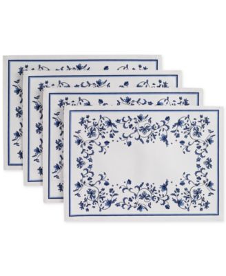 Portmeirion - Blue Portofino 4-Pc. Placemat Set