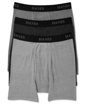 Hanes - Men's Big & Tall 3-Pk. Boxer Briefs