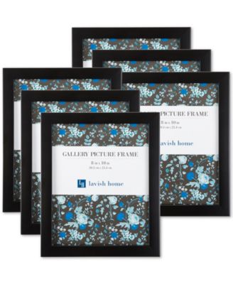 Trademark Global - 6-Pc. 8" x 10" Picture Frame Wall Gallery Set