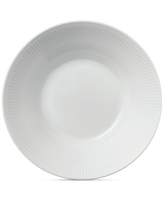 Royal Copenhagen - White Fluted Pasta Bowl