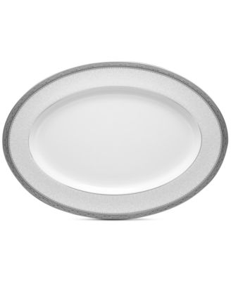 Noritake - Odessa Platinum 16" Oval Platter