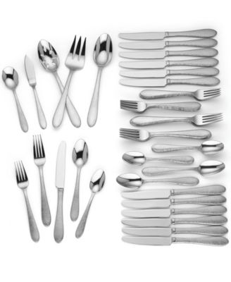 Lenox - Haveson 65-Pc. 18/10 Stainless Steel Flatware Set, Service for 12, Created for Macy's