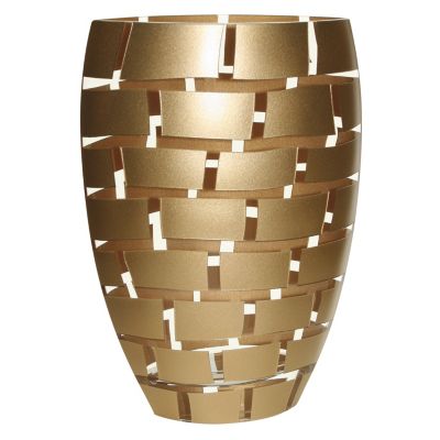 Badash Crystal - Gold Wall 12" Vase