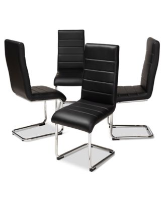 Furniture - Marlys Dining Chair (Set Of 4), Quick Ship