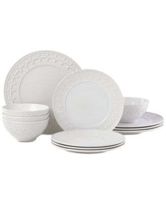 Lenox - Chelse Muse Fleur 12-Pc. Dinnerware Set, Service for 4