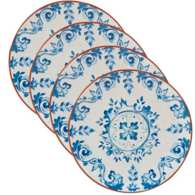 Certified International - Porto 4-Pc. Salad Plate