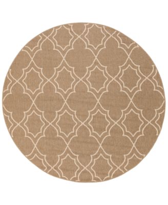 Surya - Alfresco ALF-9587 Camel 7'3" Round Area Rug