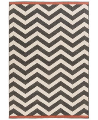 Surya - Alfresco ALF-9646 Black 3' x 5'6" Area Rug