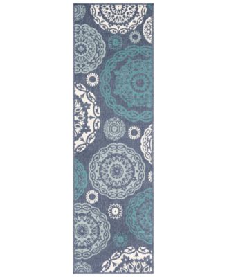 Surya - Alfresco ALF-9666 Charcoal 2'3" x 7'9" Runner Area Rug