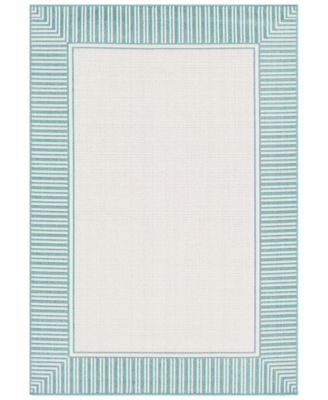 Surya - Alfresco ALF-9680 Teal 7'6" x 10'9" Area Rug