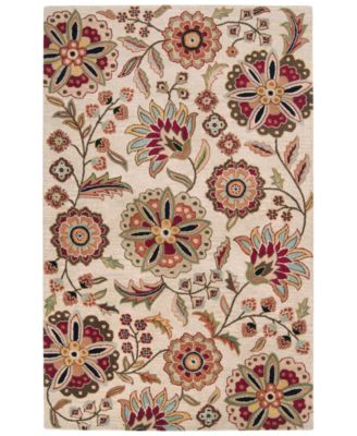 Surya - Athena ATH-5035 Dark Brown 4' x 6' Area Rug