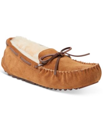 Dearfoams - Fireside Victoria Shearling Moccasin Slippers