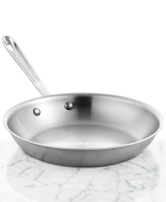 All-Clad - BD5 Fry Pan, 10" Brushed Stainless Steel