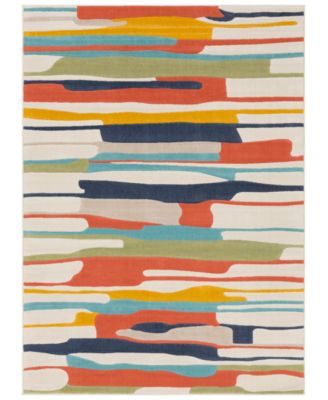 Abbie & Allie Rugs - City CIT-2339 Coral 5'3" x 7'3" Area Rug