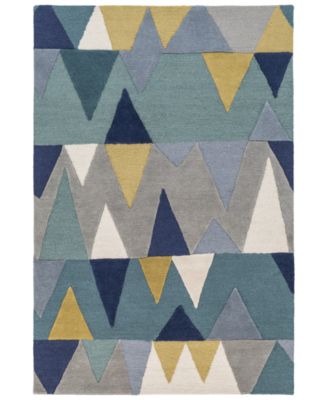 Surya - Kennedy KDY-3012 Bright Blue 4' x 6' Area Rug