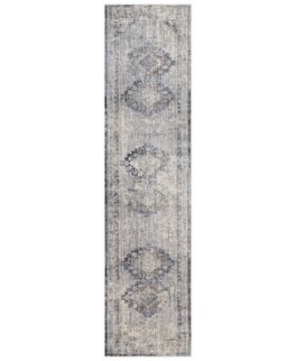 Surya - Liverpool LVP-2301 Charcoal 2'7" x 10'3" Runner Area Rug