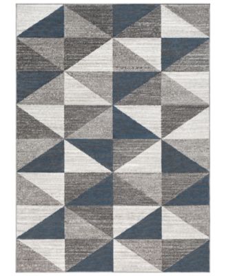 Abbie & Allie Rugs - MNC-2307 Light Gray 6'7" x 9' Area Rug
