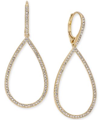Eliot Danori - Pav&eacute; Open Drop Earrings