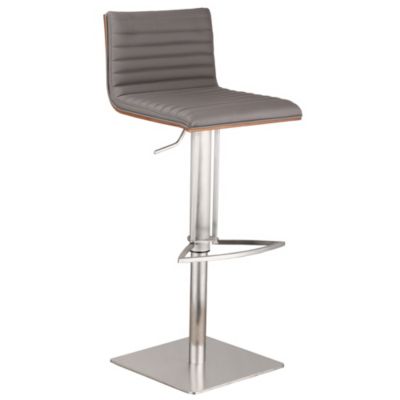 Armen Living - Cafe Adjustable Barstool, Quick Ship