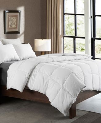 Cheer Collection - Luxury All Season White Goose Down Alternative Comforter - King