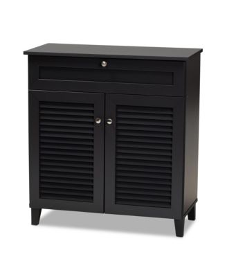 Furniture - Coolidge 4-Shelf Cabinet w/ Drawers, Quick Ship