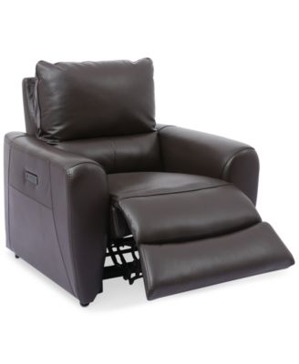 Furniture - Danvors Leather Power Recliner